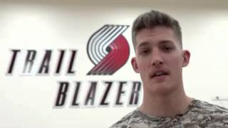 Hoops for Troops: Portland Trail Blazers