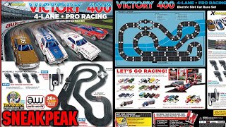 SNEAK PEAK - 36' Victory 400 4-Lane Pro Racing Slot Car Race Set | SRS345 | Auto World