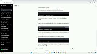 docker run python script in background