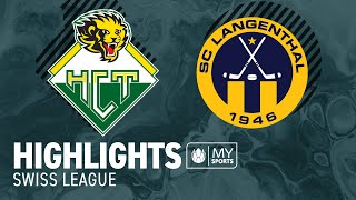 Thurgau vs. Langenthal 1:3 - Highlights Swiss League | Playoff-Viertelfinal, Spiel 6