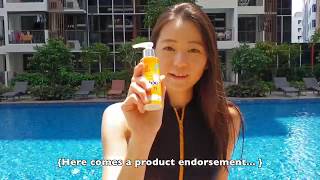 台灣人在新加坡 | 太陽好強篇 | Taiwanese in Singapore | Sun block is important in Singapore [ANGEL TV]