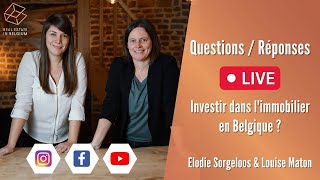 Questions réponses : comment investir dans l'immobilier en Belgique ?