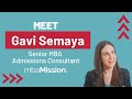 Meet MBA Admissions Expert Gavriella Semaya | mbaMission