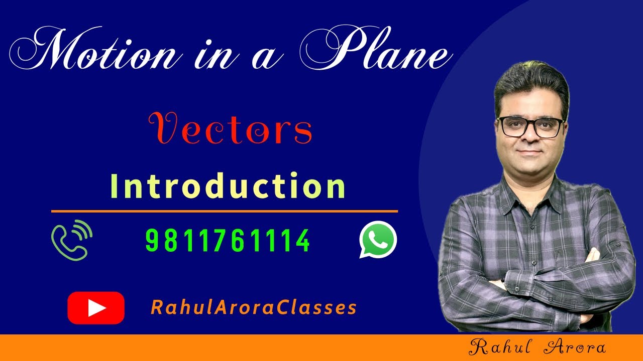 1 Introduction To Vectors Youtube