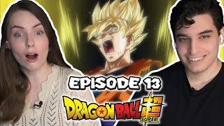 Goku Uses the God Power! - Dragon Ball Super Reaction | Episode 13