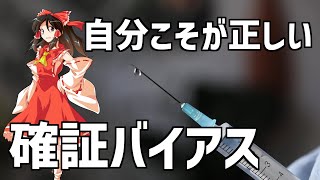 【ゆっくり解説】自分の信じていることが正しい「確証バイアス」について【心理学】