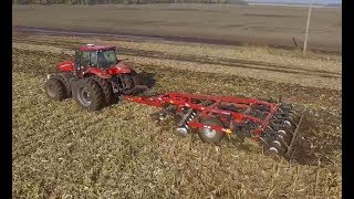 Трактор CASE IH Magnum 340 та Ecolo Tiger 875 в господарстві ТОВ «АПК «Архат»