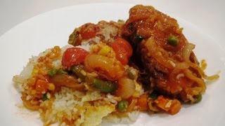 Hong Kong Style Baked Pork Chop Rice 港式焗豬扒飯