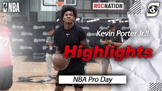 Kevin Porter Jr. | NBA Pro Day
