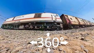 360 VR Jammu Tawi Sambalpur Express Video | Indian Railways