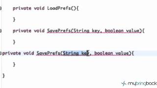 Android Tutorial 2 5 SharedPreferences & Settings