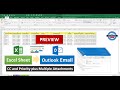 (PREVIEW) Bulk Outlook Emails with CC and Attachments and Priority using Excel VBA