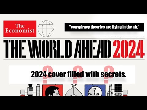 2024 cover of The Economist: global elections, space surprises and economic prospects!