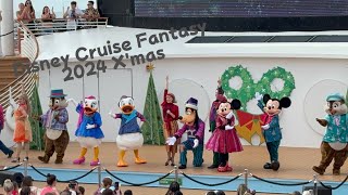 Disney cruise fantasy 〜2024 Xmas show〜#ディズニークルーズ #disneycruise