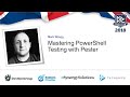 Mark Wragg | Mastering PowerShell Testing with Pester @ PSDay.UK London 2018