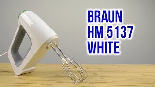 Распаковка BRAUN HM 5137 WHITE