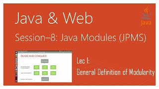 Java 9+ Modularity ( Java 9+ Modules Tutorial ) (JPMS) | #1 | General Definition of Modularity