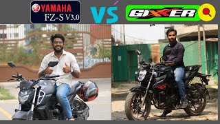 Suzuki Gixxer Fi Abs VS Yamaha Fzs-v3 | ২০২৩ সালে এসে কোনটি কিনবেন? 🤔🤔