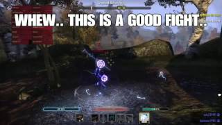 ESO Sorcerer VS Nightblade PVP