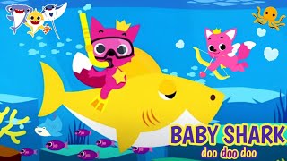 Baby Shark doo doo doo | Baby Shark Nursery Rhymes | Kids Song | Little Wonders