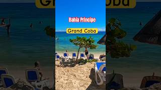 Amazing Beach 🏖️ Bahia Principe Grand Coba 😍 #mexico #bahiaprincipe #bahiacoba #coba