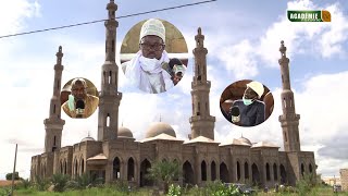 Visite Serigne Bassirou MBACKÉ Abdou Khadr a la Mosquée construite par le Dahira Mafatihoul Bichri