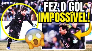 🚨 ESPETACULAR! MESSI Faz GOLAÇO IMPOSSÍVEL na NEVE a -13°C! VEJA AGORA ❄🔥