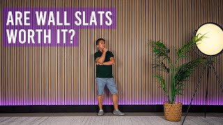 Are Wood Slat Wall Panels Worth It?