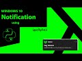 Notification using Python in Tamil | Win10Toast | #Python_in_tamil | #PythonProjects | #KKR