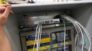 Walking through the Network cabinet