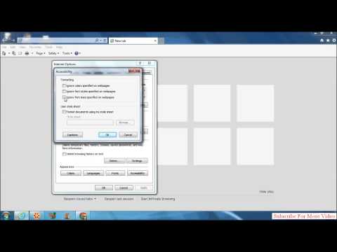 How to change Font Size in Internet Explorer How to change Font Size in Internet Explorer