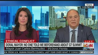 Doral Mayor Juan Carlos Bermudez On G-7 Summit