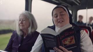 Derry Girls: Nun Reading the Exorcist