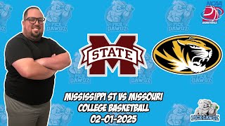 Mississippi State vs Missouri 2/1/25 Free College Basketball Picks and Predictions | NCAAB Pick