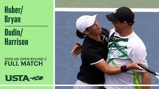 Huber/Bryan vs Oudin/Harrison Full Match | 2010 US Open Round 2