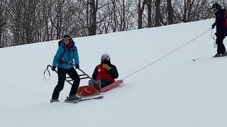 Loaded Toboggan Test at Dry Hill