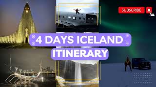 4 Days Iceland Itinerary