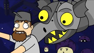 Dave VS Robo-Dragon Plants vs. Zombies 2 Dark Ages Recap Animation