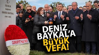 Özgür Özel'den Deniz Baykal'a büyük vefa