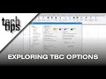 Exploring Options in Trimble Business Center