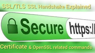 #Basic Concept of SSL/TLS Explained in simple way #SSL Certificates