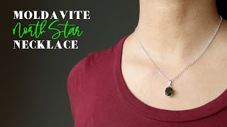 Shop Moldavite North Star Necklaces