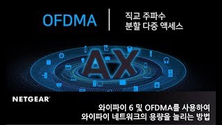 와이파이 6 및 OFDMA를 사용하여 와이파이 네트워크의 용량을 늘리는 방법