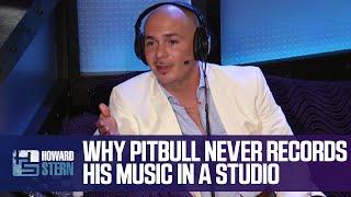 Why Pitbull Doesn’t Record His Songs in a Studio (2015)