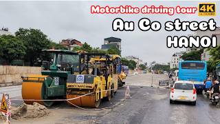 Updated July 30, 2024, Overview of the Au Co street expansion project (Hanoi)