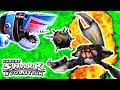 EPIC BATTLE!!! ROBO SHARK vs GIANT BLACK CRAB BOSS (HUNGRY SHARK EVOLUTION)