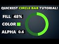 Create a Circular Progress Bar In 2 Minutes!