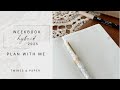 Plan With Me | Weekbook Hybrid 2025 | Twines & Paper