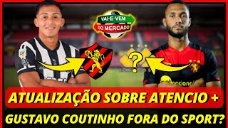 💣🚨Mercado Do Leão! Atualização Rodrigo Atencio + Coutinho Fora do Sport? Notícias do Sport Recife