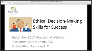 Ethical Decision-Making Skills for Success